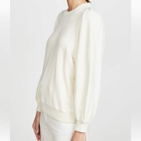 The Great. The Pleat Sleeve Sweatshirt - Picture 2 of 4